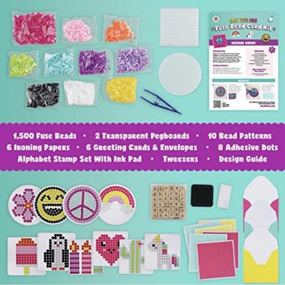 Fuse Bead Card Kit - Multicolor - Picture 4 of 5